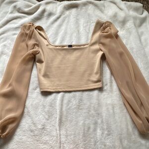 Windsor Off the Shoulder Crop Top